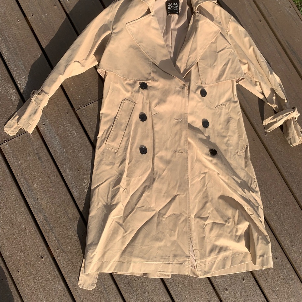Zara Beige Trench Coat